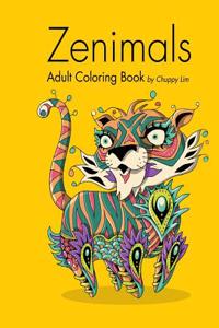 Zenimals: Adult Coloring Book