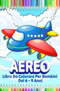 Aeroplani Libro Da Colorare Per I Bambini