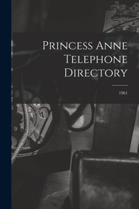 Princess Anne Telephone Directory; 1961