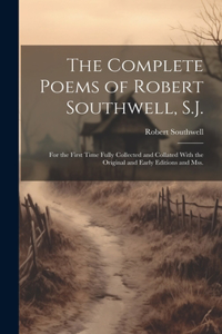 Complete Poems of Robert Southwell, S.J.