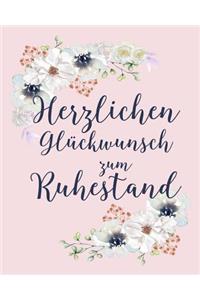 Herzlichen Glückwunsch zum Ruhestand