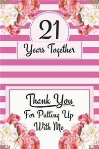 21st Anniversary Journal