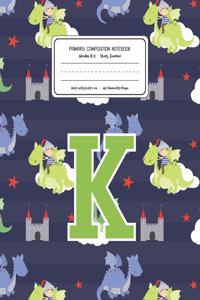 Primary Composition Notebook Grades K-2 Story Journal K