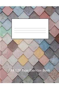 A4 120 Page Exercise Book