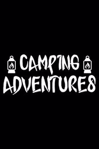 Camping Adventures: Summer Camping Notebook, Trendy Camp Draw and Write Journal, Camping Trip Activity Book