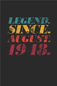 Legend Since August 1948