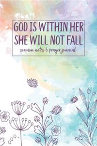 God is Within Her She Will Not Fall