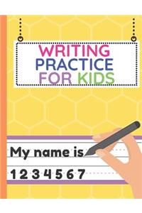 Writing Practice For Kids
