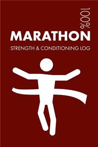 Marathon Running Strength and Conditioning Log