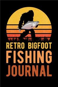 Retro Bigfoot Fishing Journal