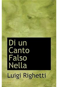 Di Un Canto Falso Nella