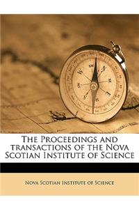 The Proceedings and Transactions of the Nova Scotian Institute of Science Volume V.8 (1890-1894)