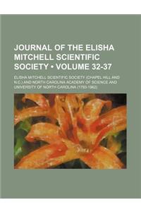 Journal of the Elisha Mitchell Scientific Society (Volume 32-37)