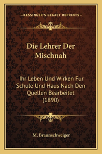 Die Lehrer Der Mischnah