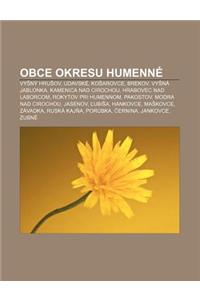 Obce Okresu Humenne