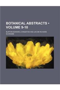 Botanical Abstracts (Volume 9-10)
