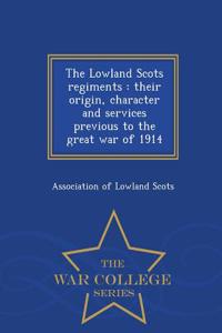 Lowland Scots Regiments