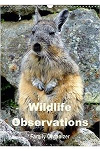 Wildlife Observations / Family Organizer 2017
