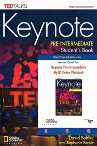 Keynote Pre-Intermediate Student's Book + DVD-ROM + Online Workbook, Printed Access Code