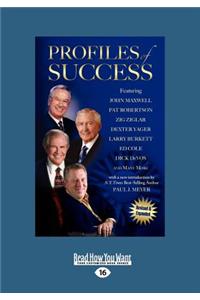 Profiles of Success (Large Print 16pt)