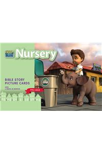 Deep Blue Nursery Bible Story Picture Cards Fall 2019