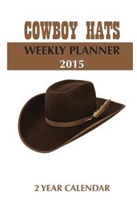 Cowboy Hats Weekly Planner 2015