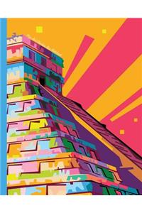 Pop Art Chichen Itza Notebook