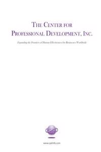 The Center for Professional Development, Inc.