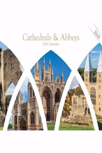 Cathedrals and Abbeys A5 Calendar 2024