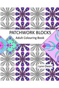 Patchwork Blocks Colouring Book