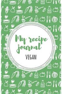 My Recipe Journal (Vegan)