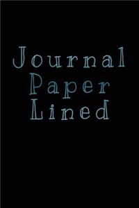 Journal Paper Lined