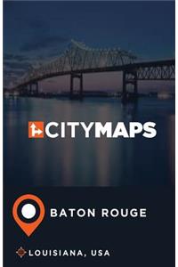 City Maps Baton Rouge Louisiana, USA