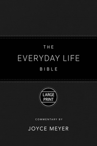 Everyday Life Bible Large Print Black Leatherluxe(r)