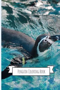 Penguins Coloring Book