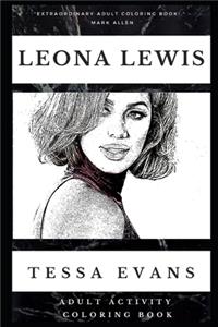 Leona Lewis Adult Activity Coloring Book