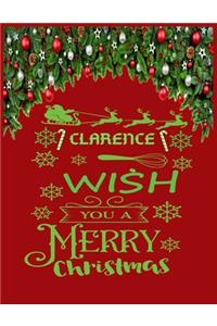 CLARENCE wish you a merry christmas