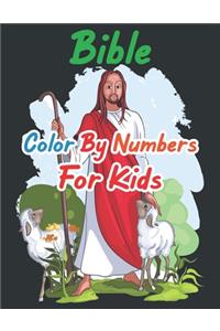 Bible Color By Numbers For Kids