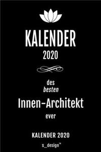 Kalender 2020 für Innen-Architekten / Innen-Architekt / Innen-Architektin