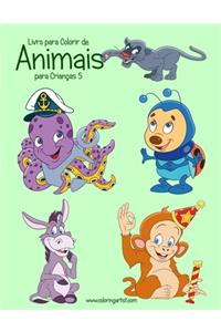 Livro para Colorir de Animais para Crianças 5