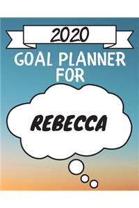 2020 Goal Planner For Rebecca