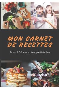 Mon carnet de recette