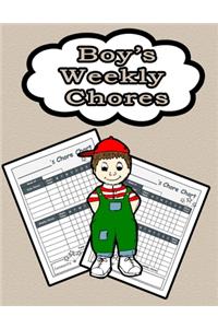 Boy's Weekly Chores