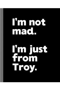 I'm not mad. I'm just from Troy.