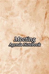 Meeting Agenda Notebook