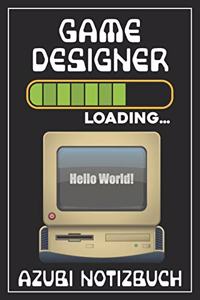 Gamedesigner Loading... Azubi Notizbuch