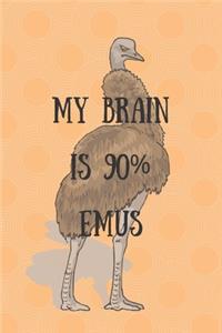 My Brain Is 90% Emus