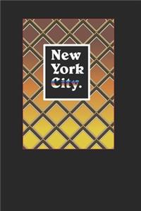 Awesome Vintage Style NYC New York City 120 Page Notebook Lined Journal