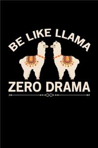 Be Like Llama Zero Drama