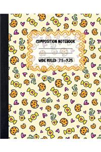 Peanut Butter Cookies Composition Notebook